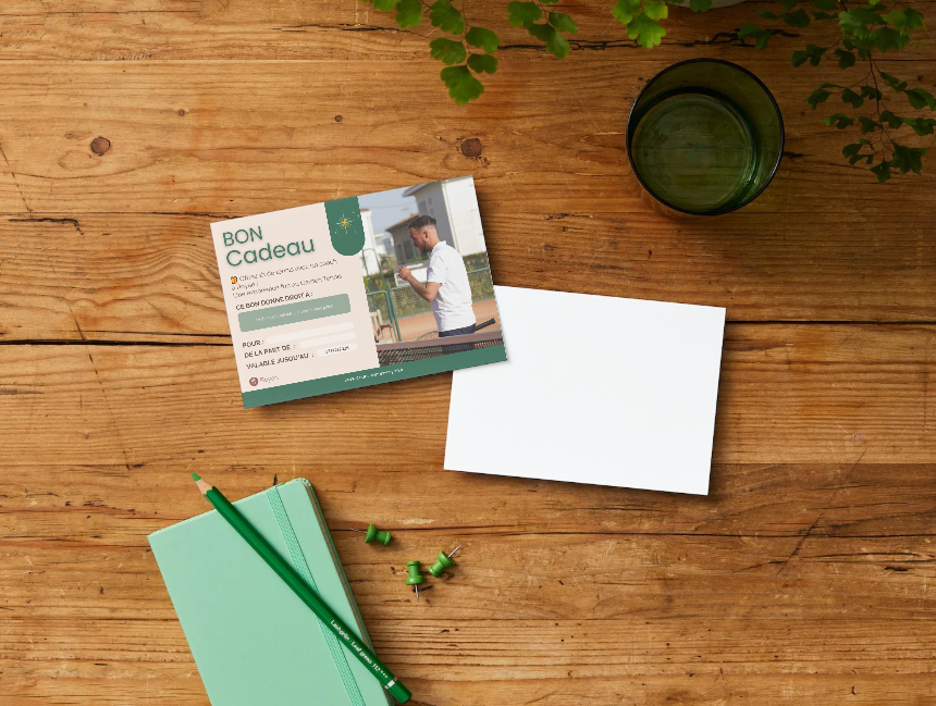 Carte cadeau - 1h de Tennis avec un Coach à Royan